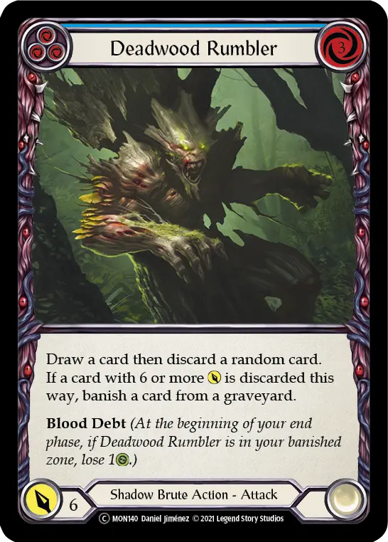Deadwood Rumbler (Blue) MON140