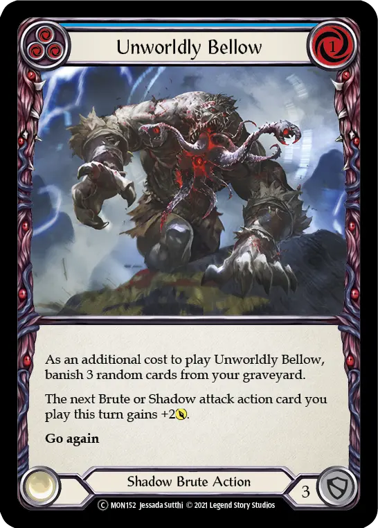Unworldly Bellow (Blue) MON152