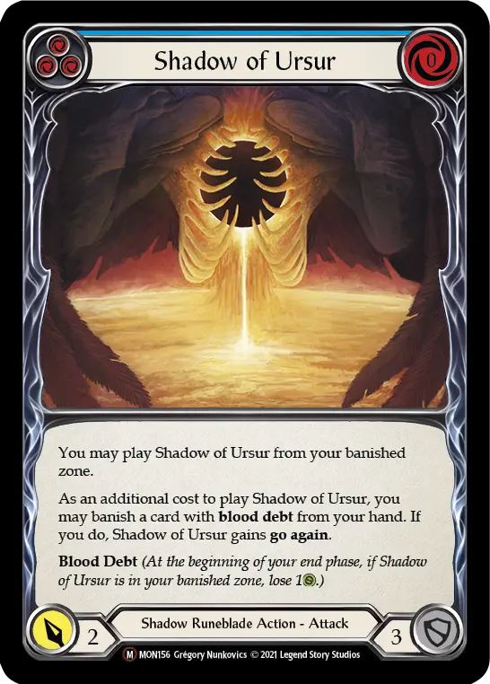 Shadow of Ursur (Blue) MON156