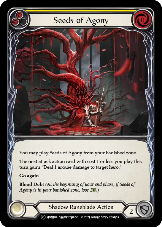 Seeds of Agony (Yellow)