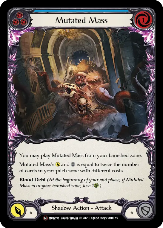 Mutated Mass (Blue)
