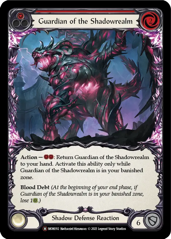 Guardian of the Shadowrealm (Red)