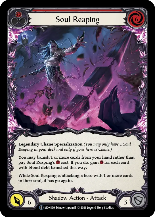 Soul Reaping (Red) MON199