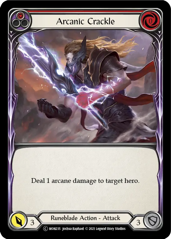 Arcanic Crackle (Red)
