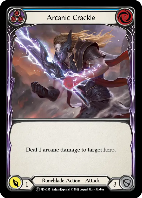 Arcanic Crackle (Blue) MON237