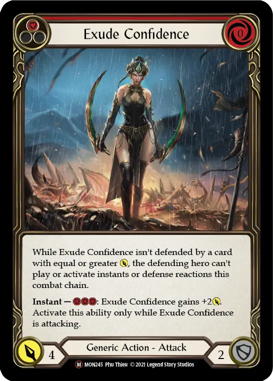 Exude Confidence (Red)