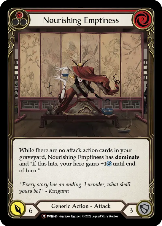 Nourishing Emptiness (Red)