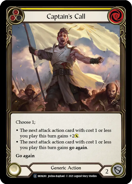 Captain's Call (Yellow) MON261