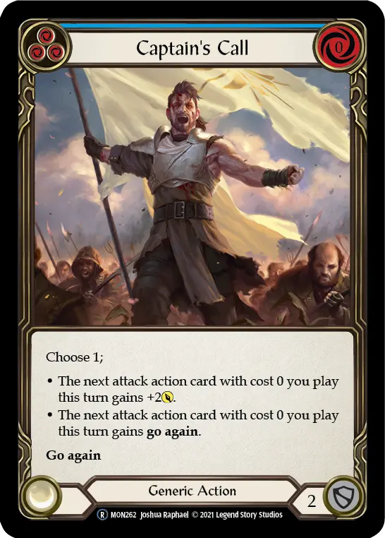 Captain's Call (Blue) MON262