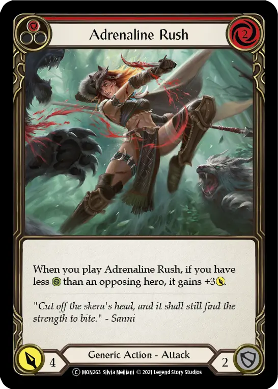 Adrenaline Rush (Red) MON263