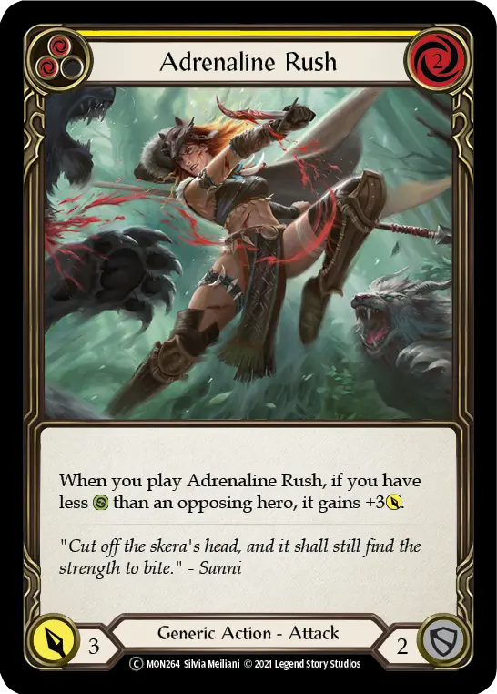 Adrenaline Rush (Yellow) MON264