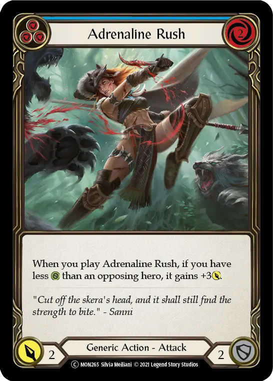 Adrenaline Rush (Blue) MON265