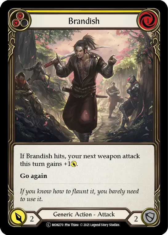 Brandish (Yellow) MON270