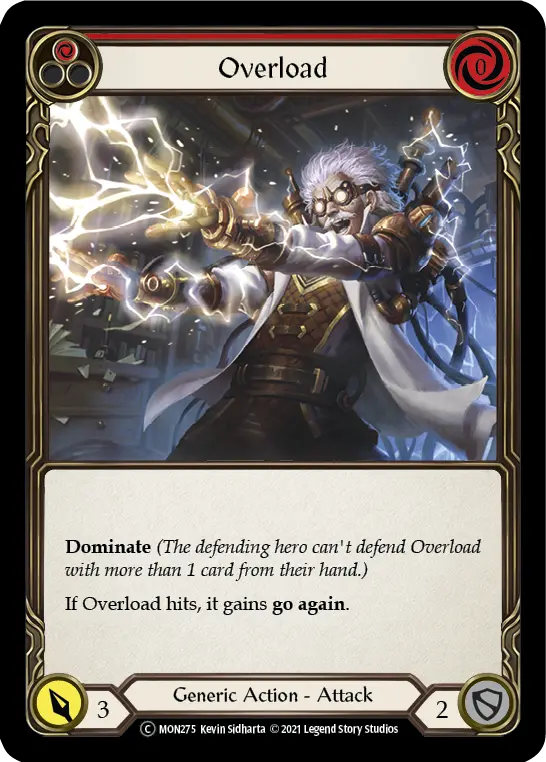 Overload (Red) MON275