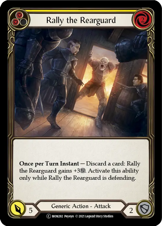 Rally the Rearguard (Yellow) MON282