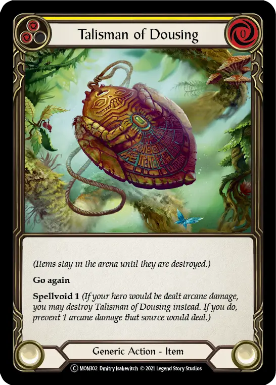 Talisman of Dousing (Yellow) MON302