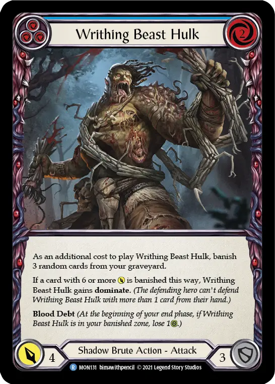 Writhing Beast Hulk (Blue)