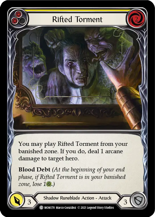 Rifted Torment (Yellow)