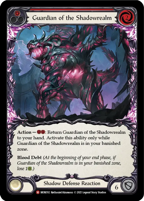 Guardian of the Shadowrealm (Red)