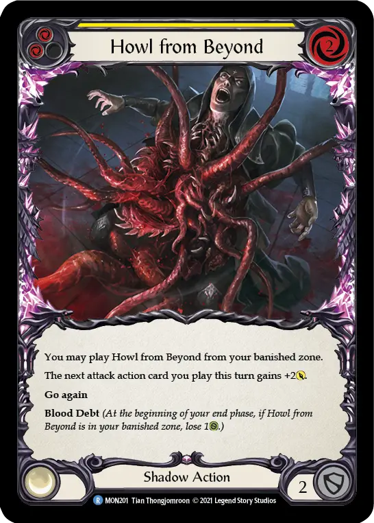 Howl from Beyond (Yellow)