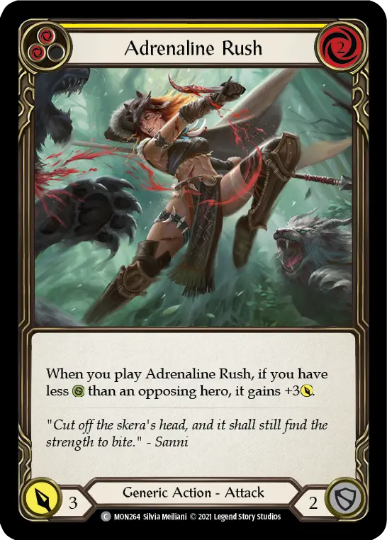 Adrenaline Rush (Yellow)