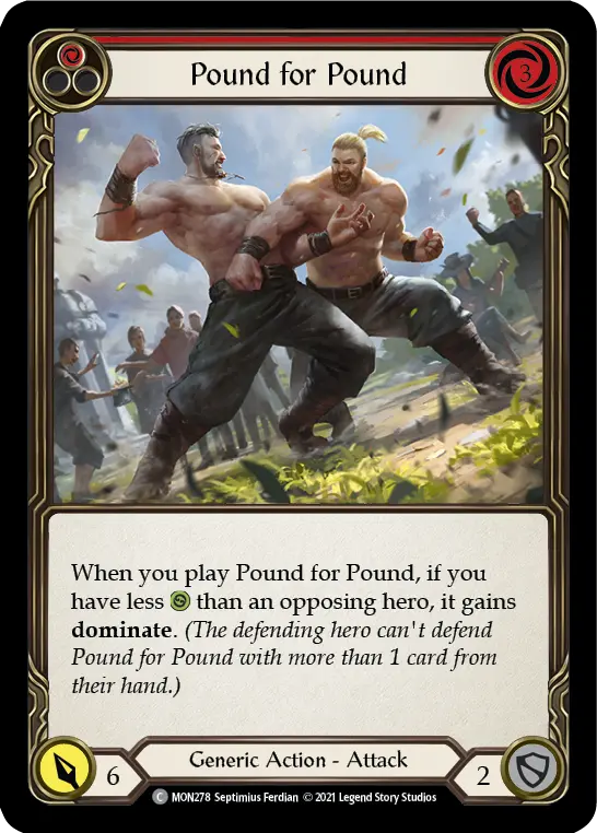 Pound for Pound (Red)