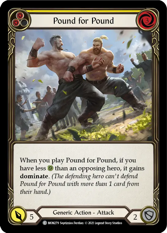 Pound for Pound (Yellow)