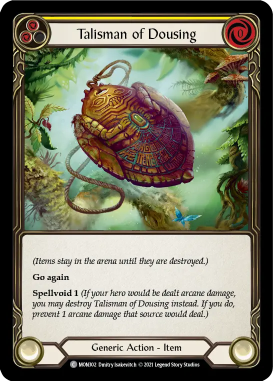 Talisman of Dousing (Yellow)