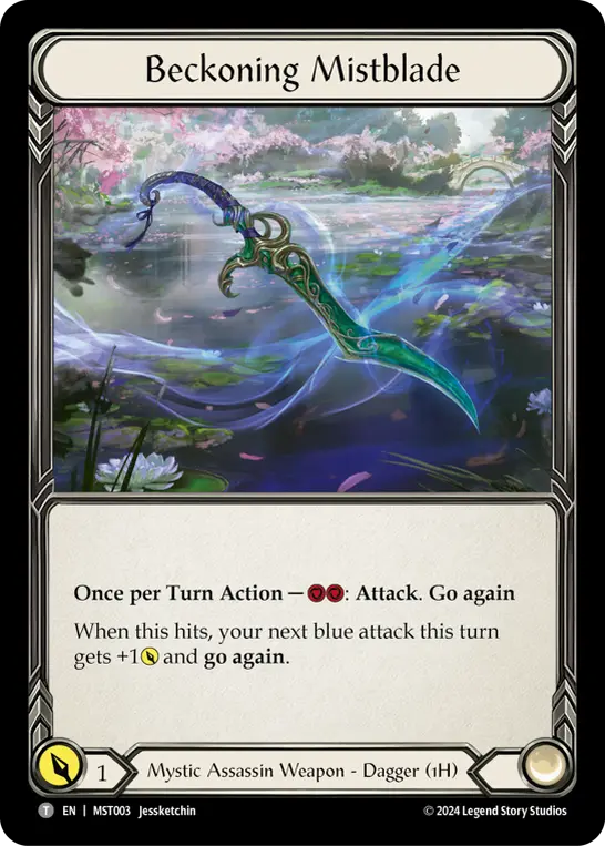 Beckoning Mistblade MST003