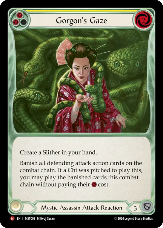 Gorgon's Gaze (Yellow) MST008