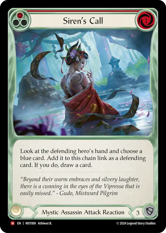 Siren's Call (Red) MST009