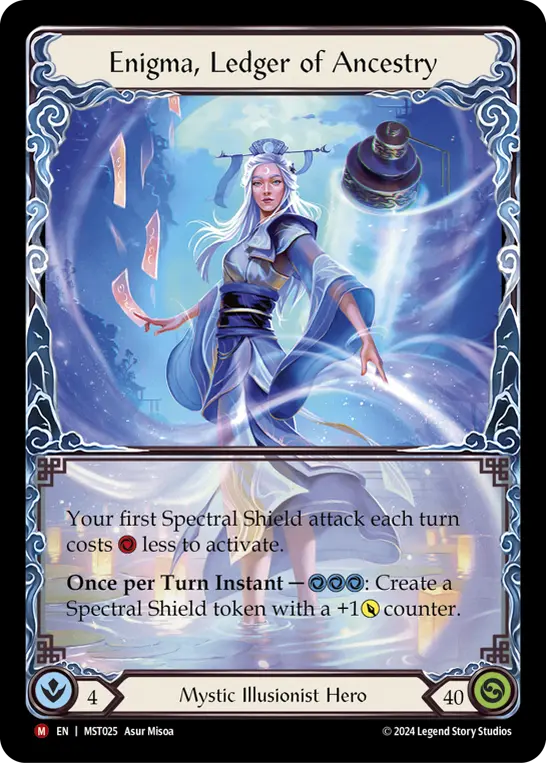 Enigma, Ledger of Ancestry MST025
