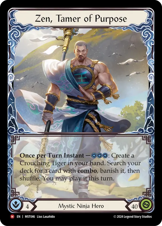 Zen, Tamer of Purpose MST046