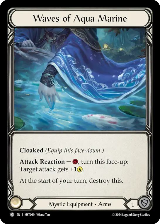 Waves of Aqua Marine MST069