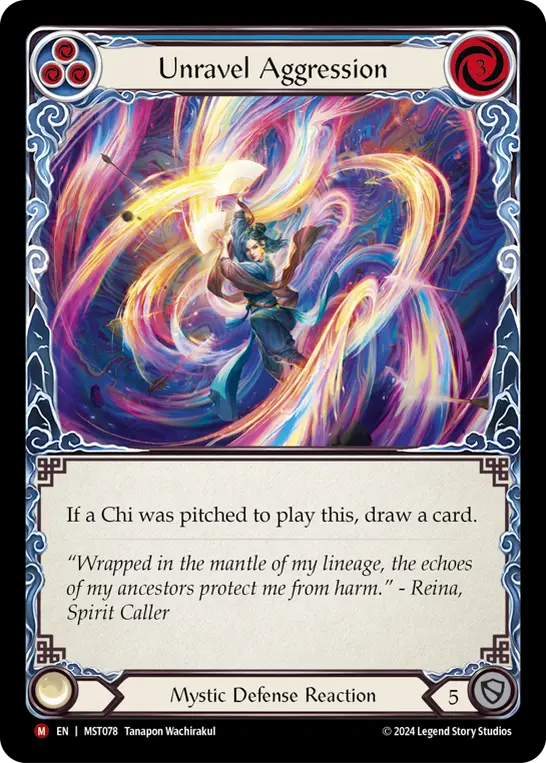 Unravel Aggression (Blue) MST078