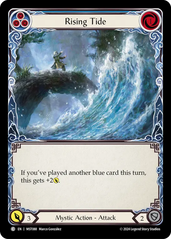 Rising Tide (Blue)