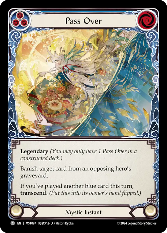 Pass Over (Blue)