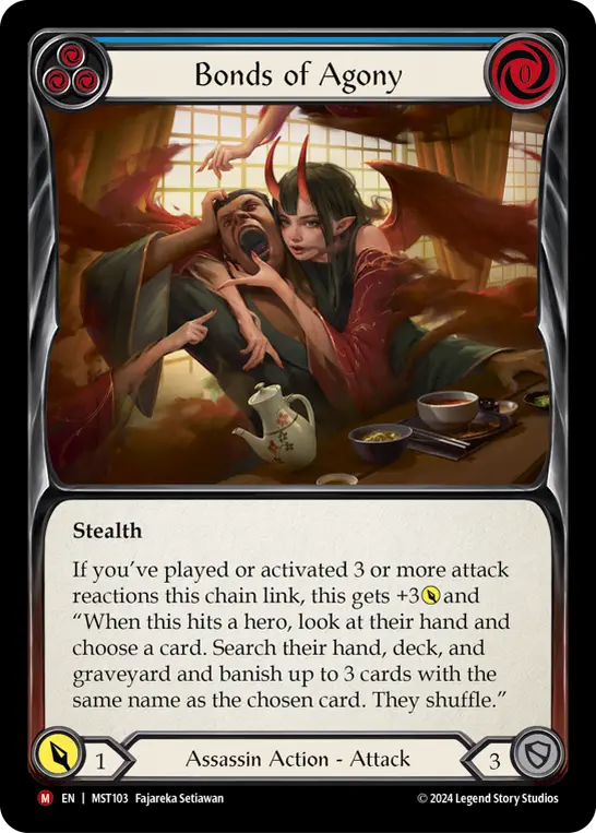 Bonds of Agony (Blue)