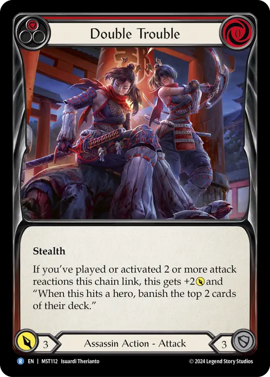 Double Trouble (Red) MST112