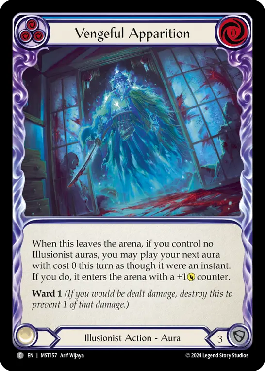 Vengeful Apparition (Blue) MST157