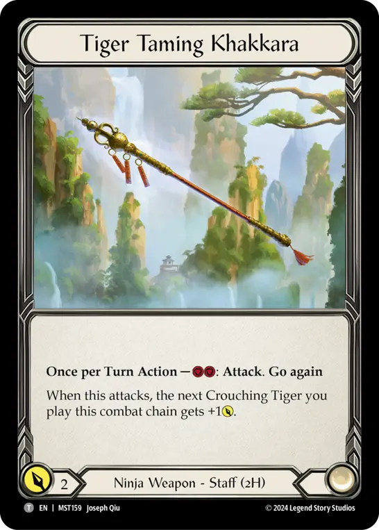 Tiger Taming Khakkara MST159