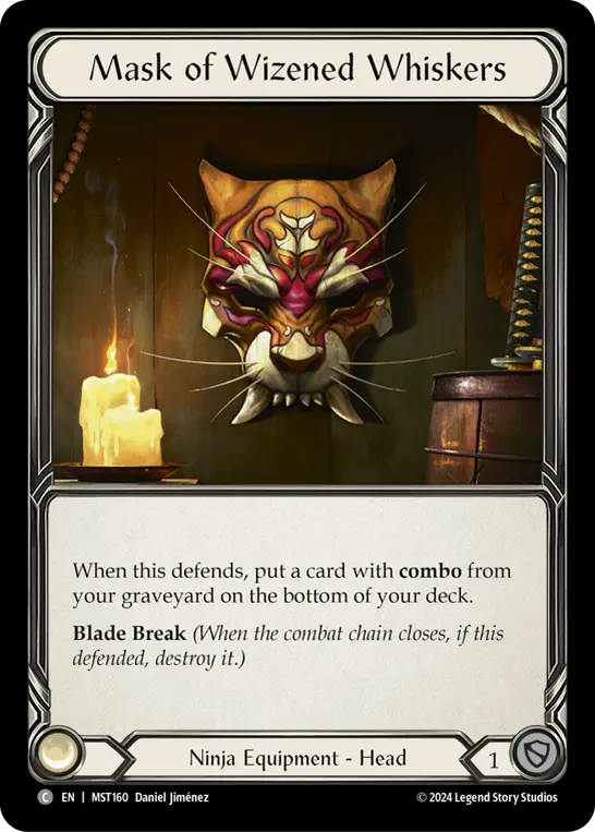 Mask of Wizened Whiskers MST160