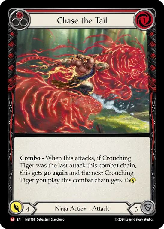 Chase the Tail (Red) MST161
