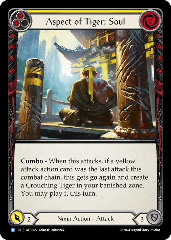 Aspect of Tiger: Soul (Yellow) MST165