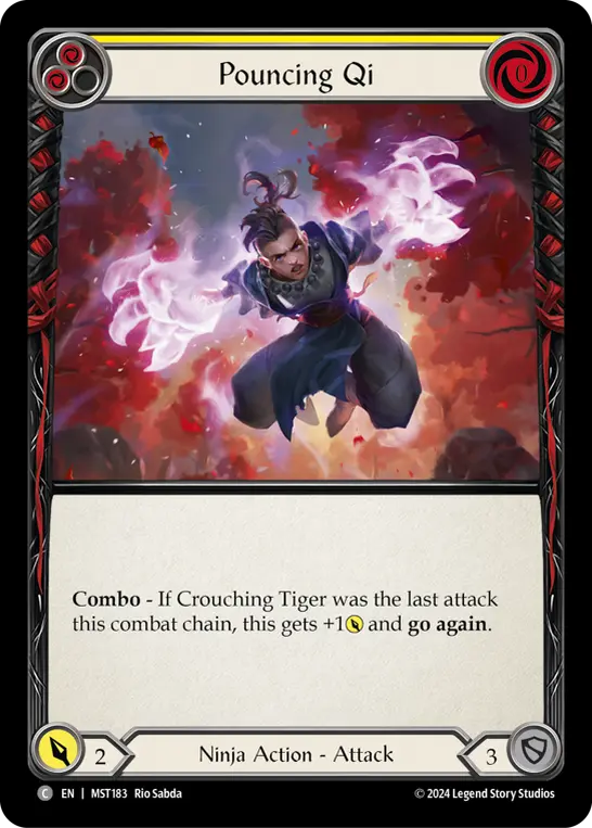 Pouncing Qi (Yellow)