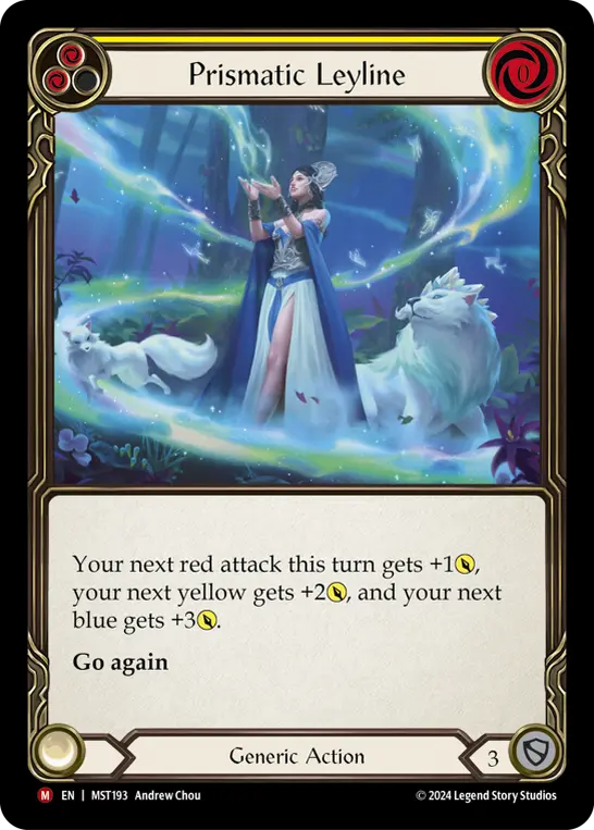 Prismatic Leyline (Yellow) MST193