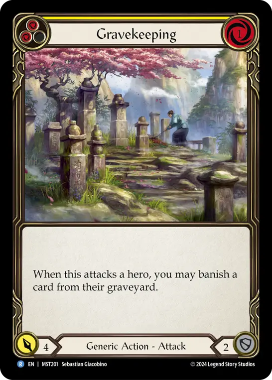Gravekeeping (Yellow) MST201