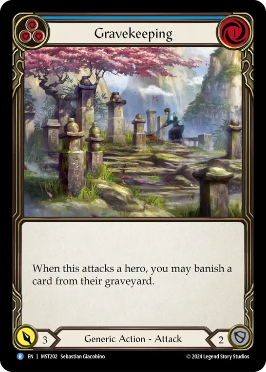Gravekeeping (Blue) MST202