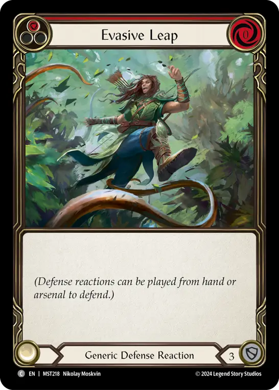 Evasive Leap (Red)