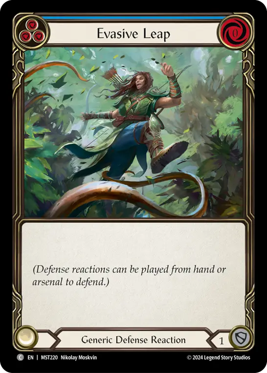 Evasive Leap (Blue)